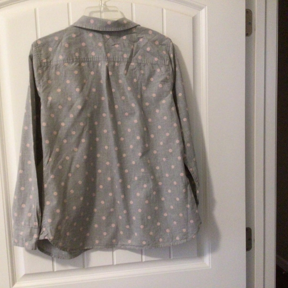 Talbots long sleeve button up blouse, size M - Picture 2 of 3
